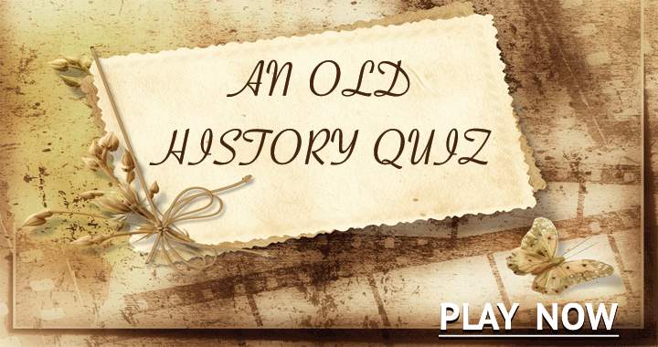 Banner for A quiz on ancient history!