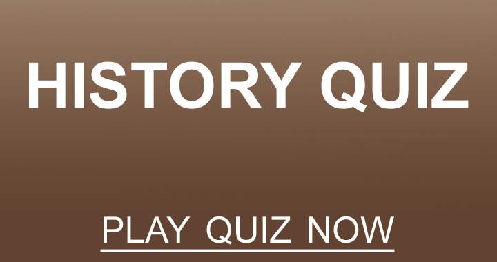 Will you be able to remain calm during this History Quiz?