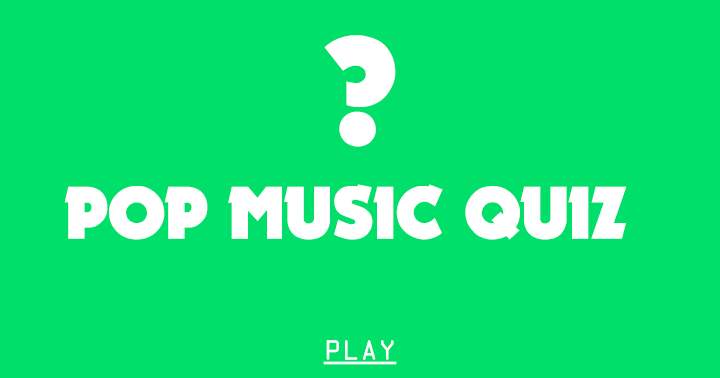 Quiz on Popular Music