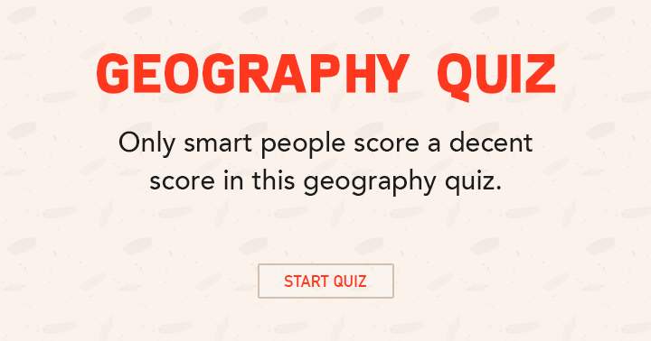 If you consider yourself intelligent, demonstrate your knowledge by taking this science quiz!