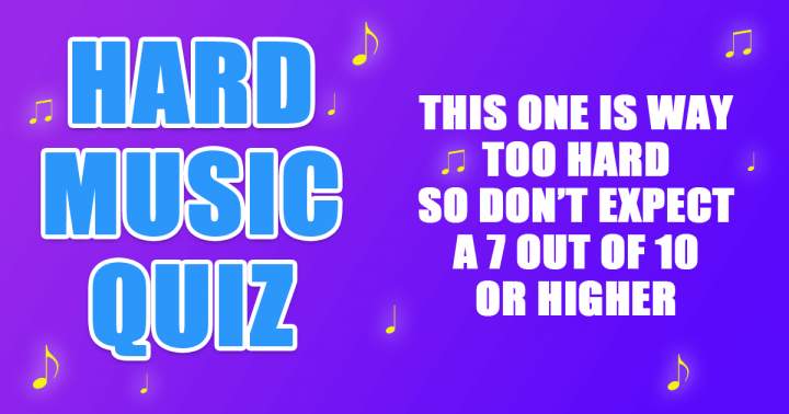 Music Quiz: Challenging Edition