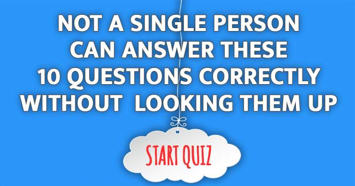 Quiz on General Knowledge.