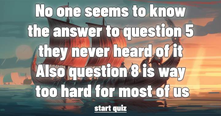 The answers seem unfamiliar to all.