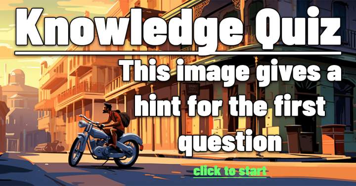 General Knowledge Quiz Topic.