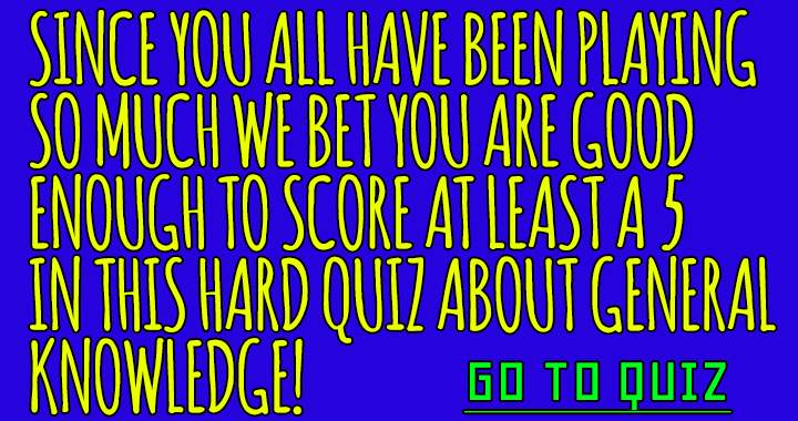 Banner for Challenging Assortment Quiz