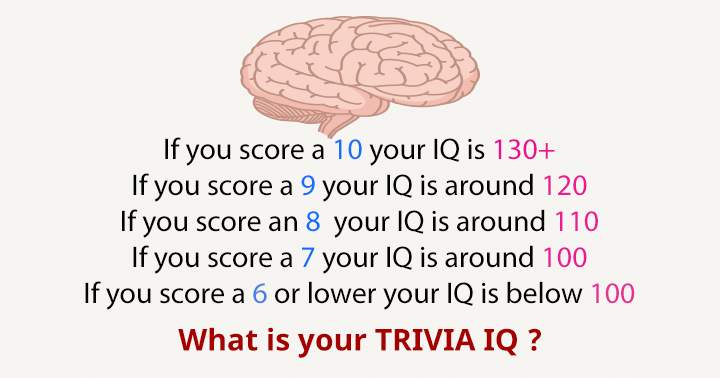 What's your level of trivia intelligence?