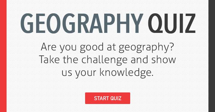 'The Geography Quiz sanctioned by the authorities'