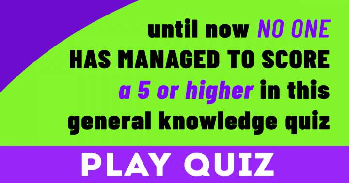 Trivia Quiz with a Mix of Topics