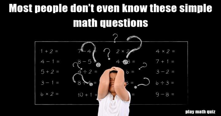 Quiz in Mathematics