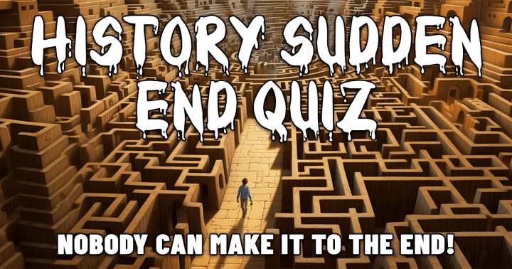 Quiz on the Sudden End of History