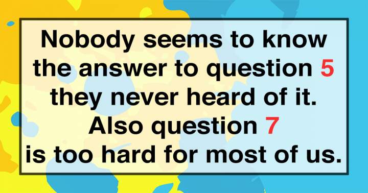 Are you able to answer all 10 questions accurately?