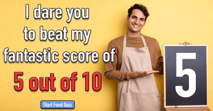 Challenging Food Quiz