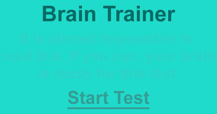 Test of the Brain