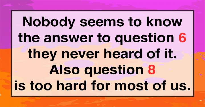 Banner for Quiz on General Knowledge