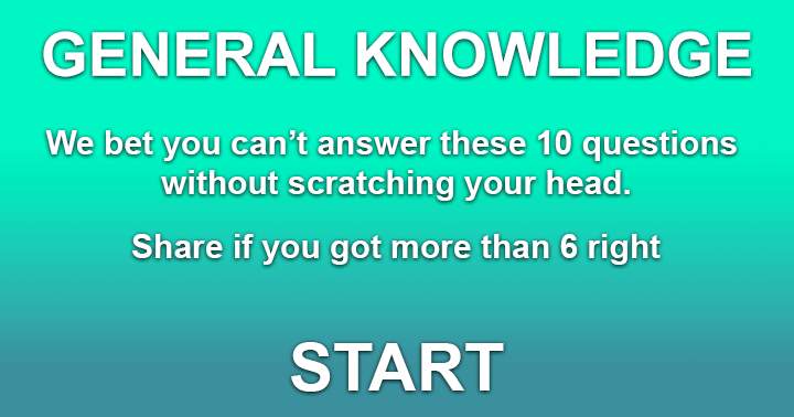 Quiz on General Knowledge.