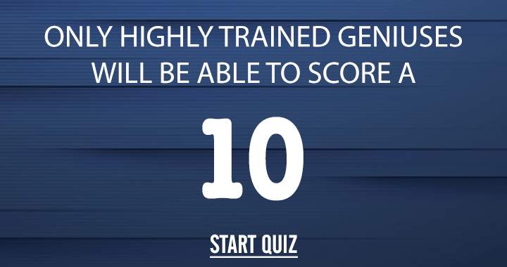 Quiz on General Trivia