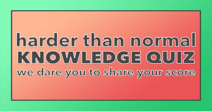 Banner for Challenging Quiz