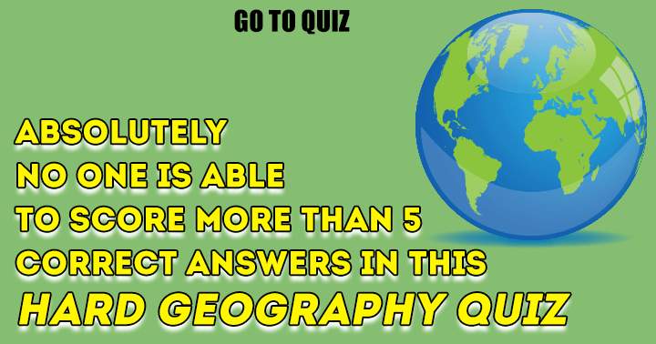 Quiz on Geography