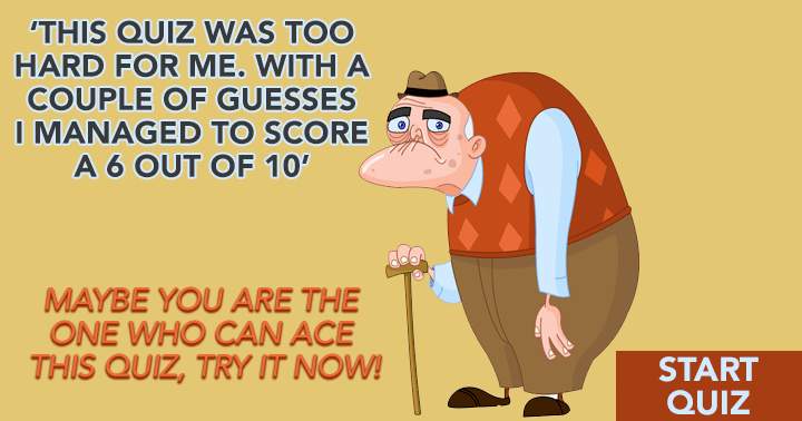 Are you able to excel on this challenging quiz?