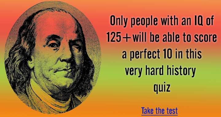 You will only stand a chance if your IQ is high enough.