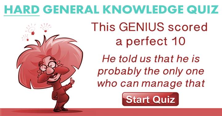 Challenging General Knowledge Quiz