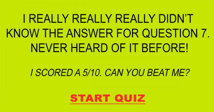 Tough Quiz Questions