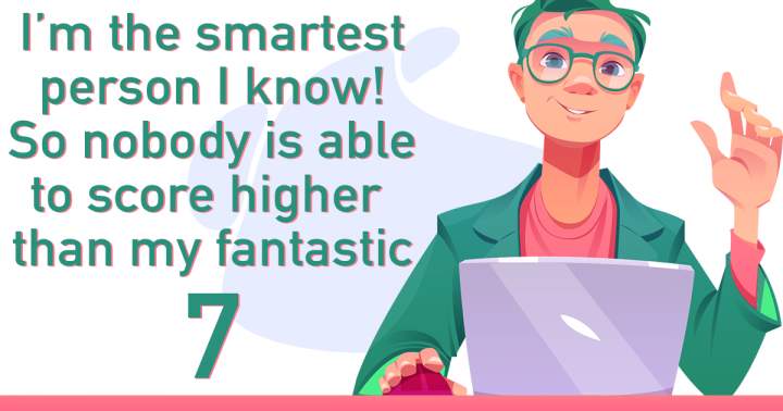 Banner for We trust you can surpass his score!
