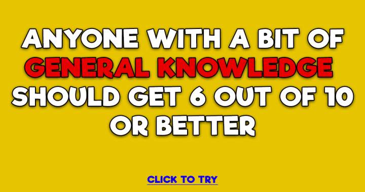 Banner for Quiz on General Knowledge.