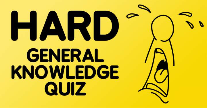 Challenging General Knowledge Quiz