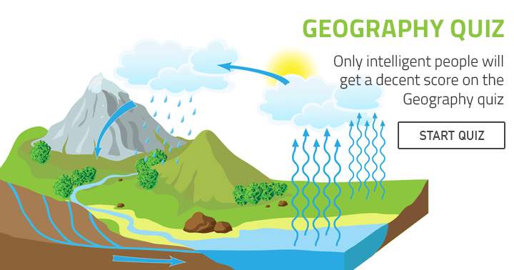Banner for The geography quiz will only be aced by intelligent individuals.