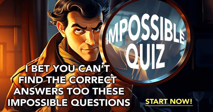 It is impossible to pass this quiz.