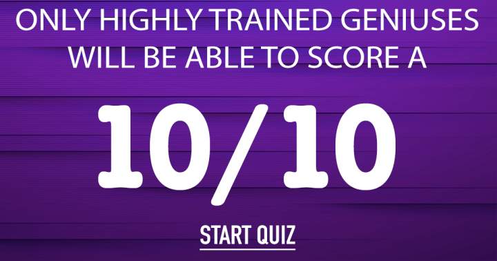 Quiz on General Knowledge