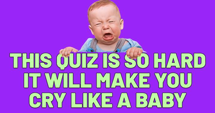 Prepare to shed tears during this Trivia.