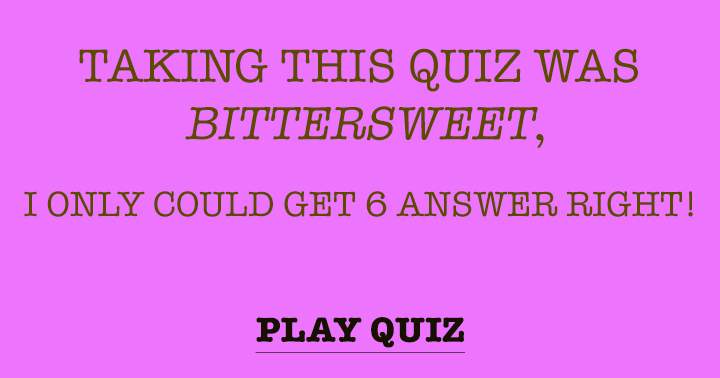 Quiz on General Knowledge