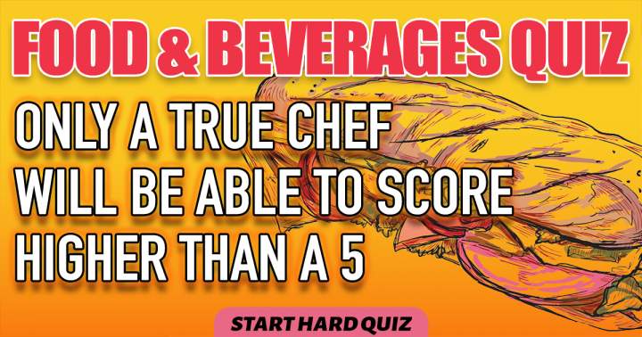 Food Quiz that will put your knowledge to the test.