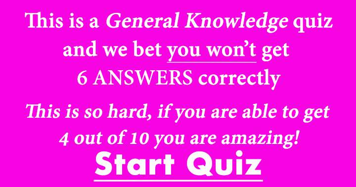 Quiz on General Knowledge