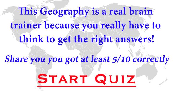 Quiz on Geography