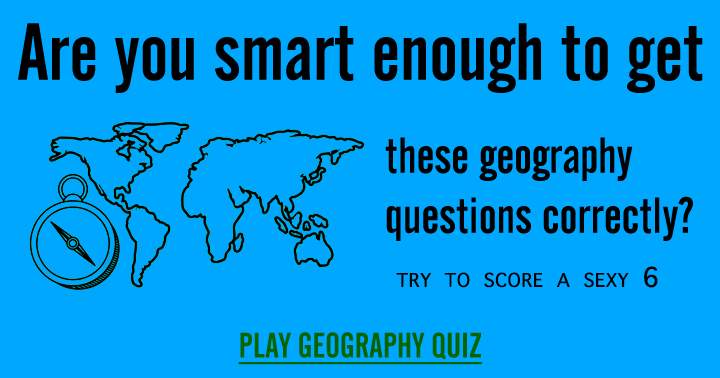 Challenging Geography Quiz