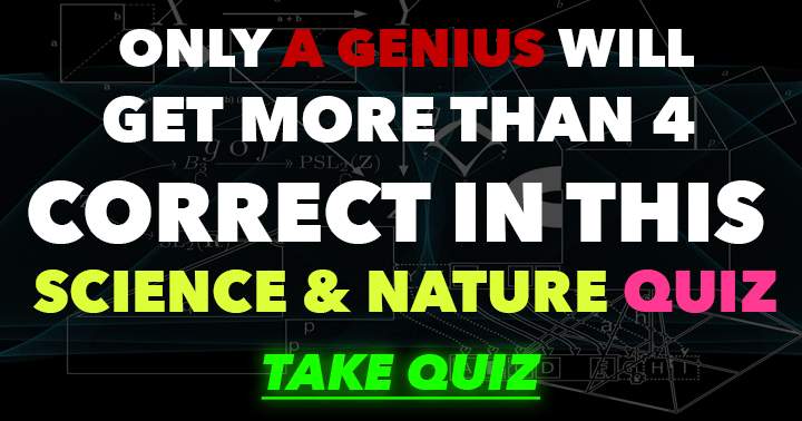 The Genius edition of The Science and Nature Quiz