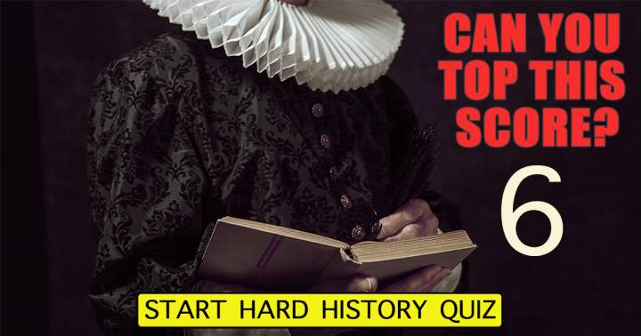 Quiz on historical events.