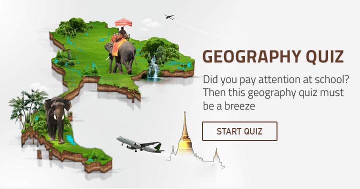 Test your geography knowledge with this quiz. Can you achieve a score of 5 out of 10 or better?