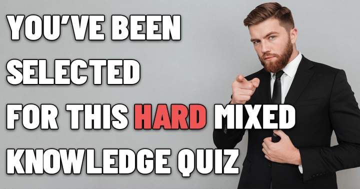 This quiz has been uniquely created for you!