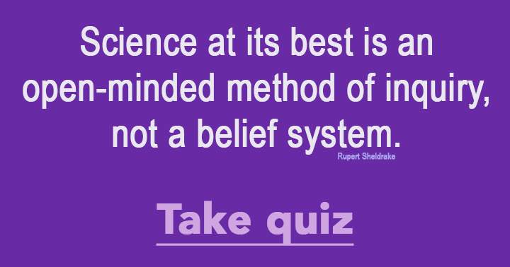 Quiz on Science