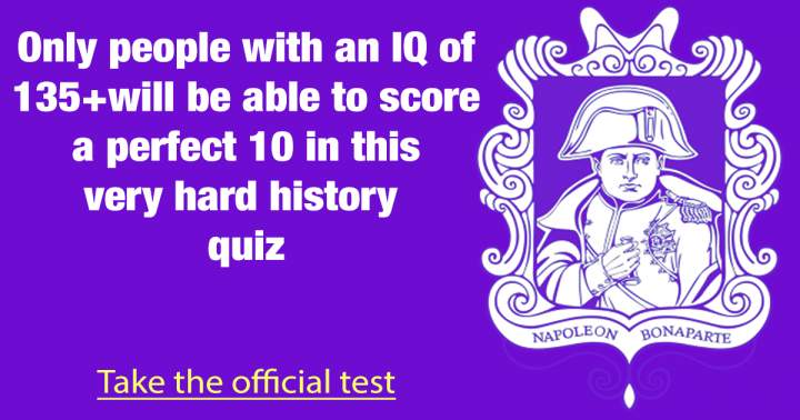 Quiz on history