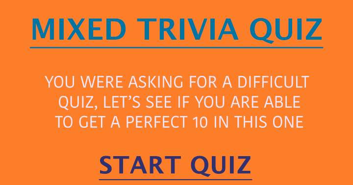 Here is the challenging quiz you requested!