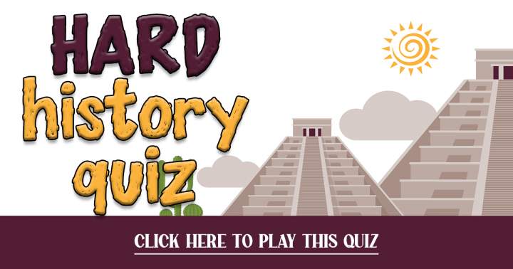 Challenging History Quiz