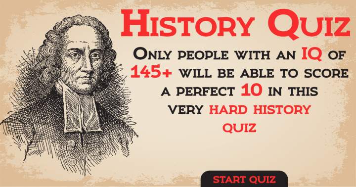 Quiz about History