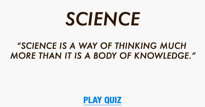 Quiz on Science