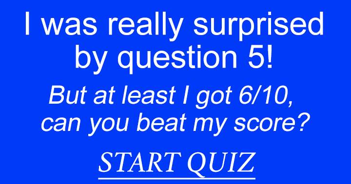 Quiz on General Trivia