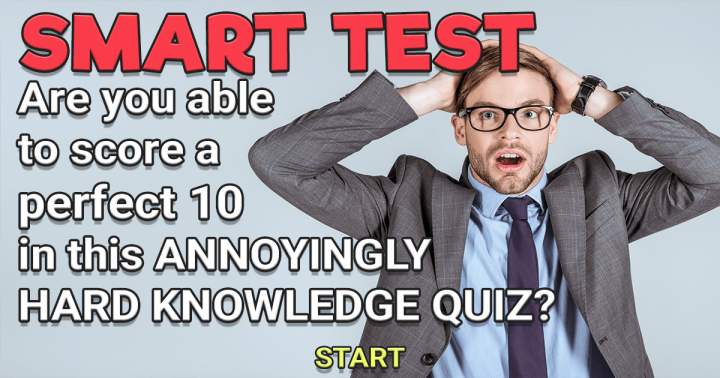 Difficult Knowledge Quiz